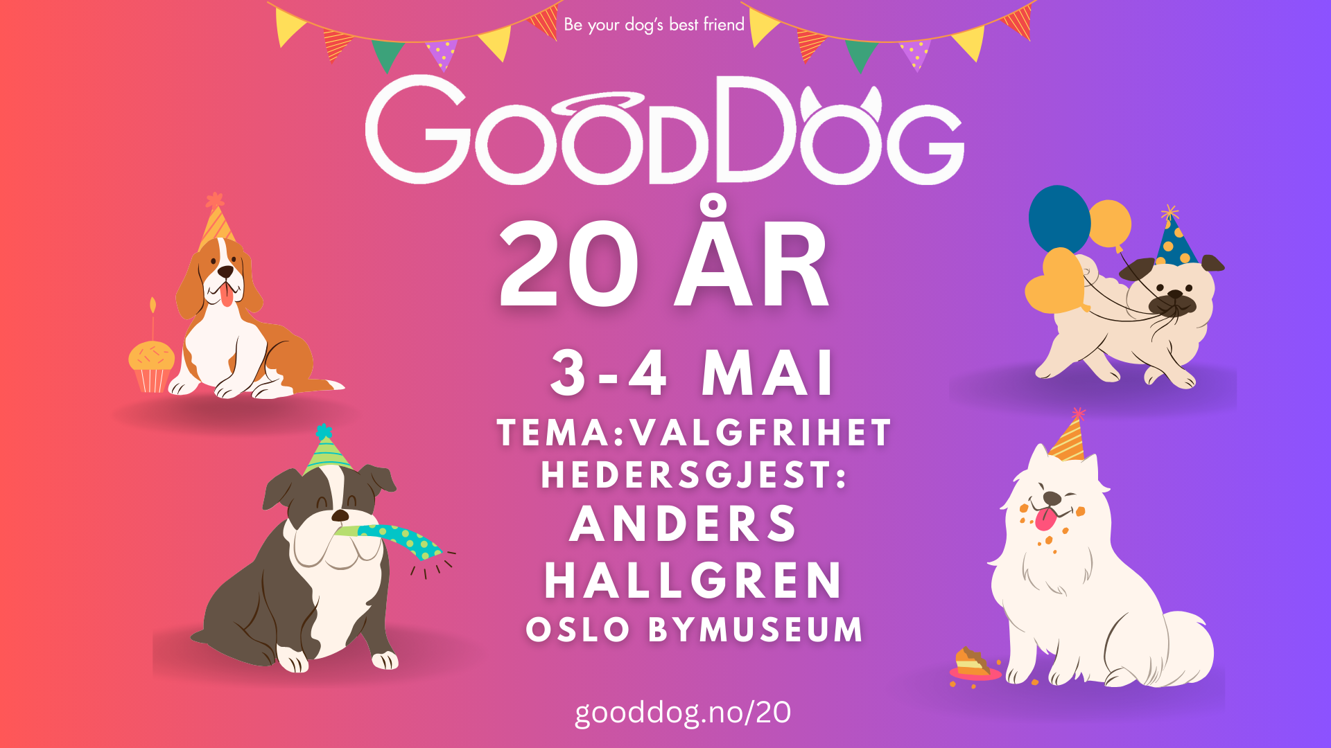 GoodDog 20 år!